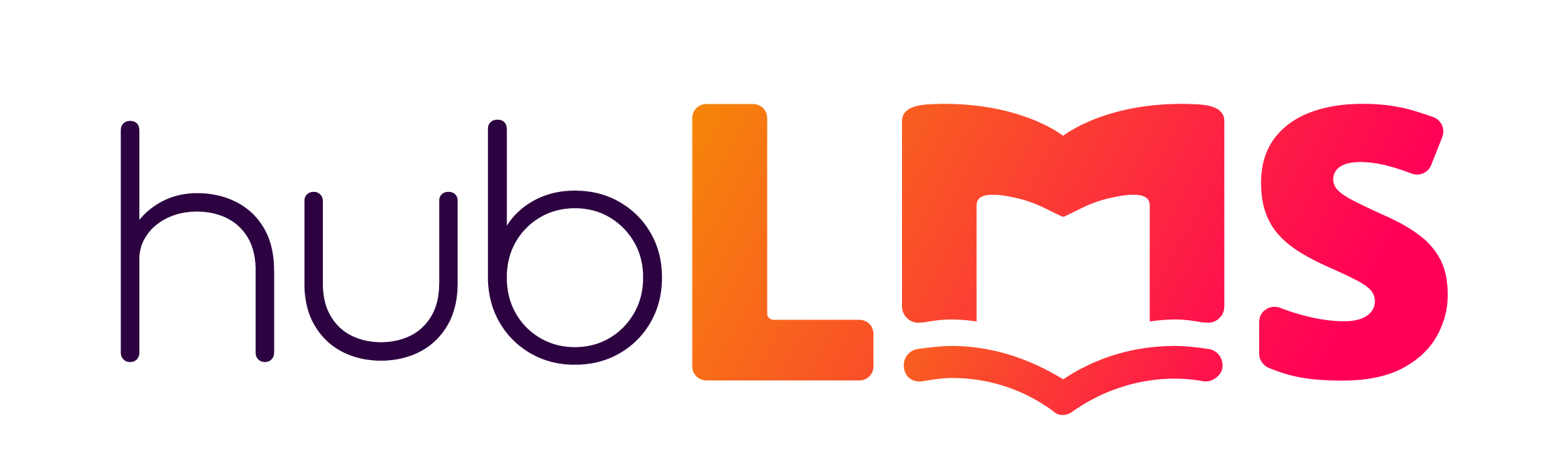 hubLMS logo primary